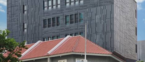 Fassade der Unterkunft