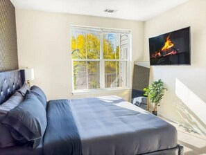 1 soverom, strykejern/-brett, wi-fi og sengetøy