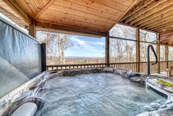 Bain à remous extérieur
