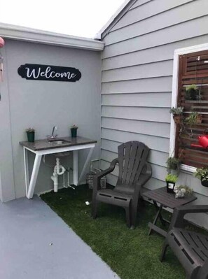 Enceinte de l’hébergement