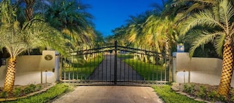 "Palm Beach House" A-Frame on a Palm Tree Farm