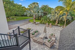 Terrace/patio - "Sunshine House" Studio Palm Farm Overlook

 (West Palm Beach)