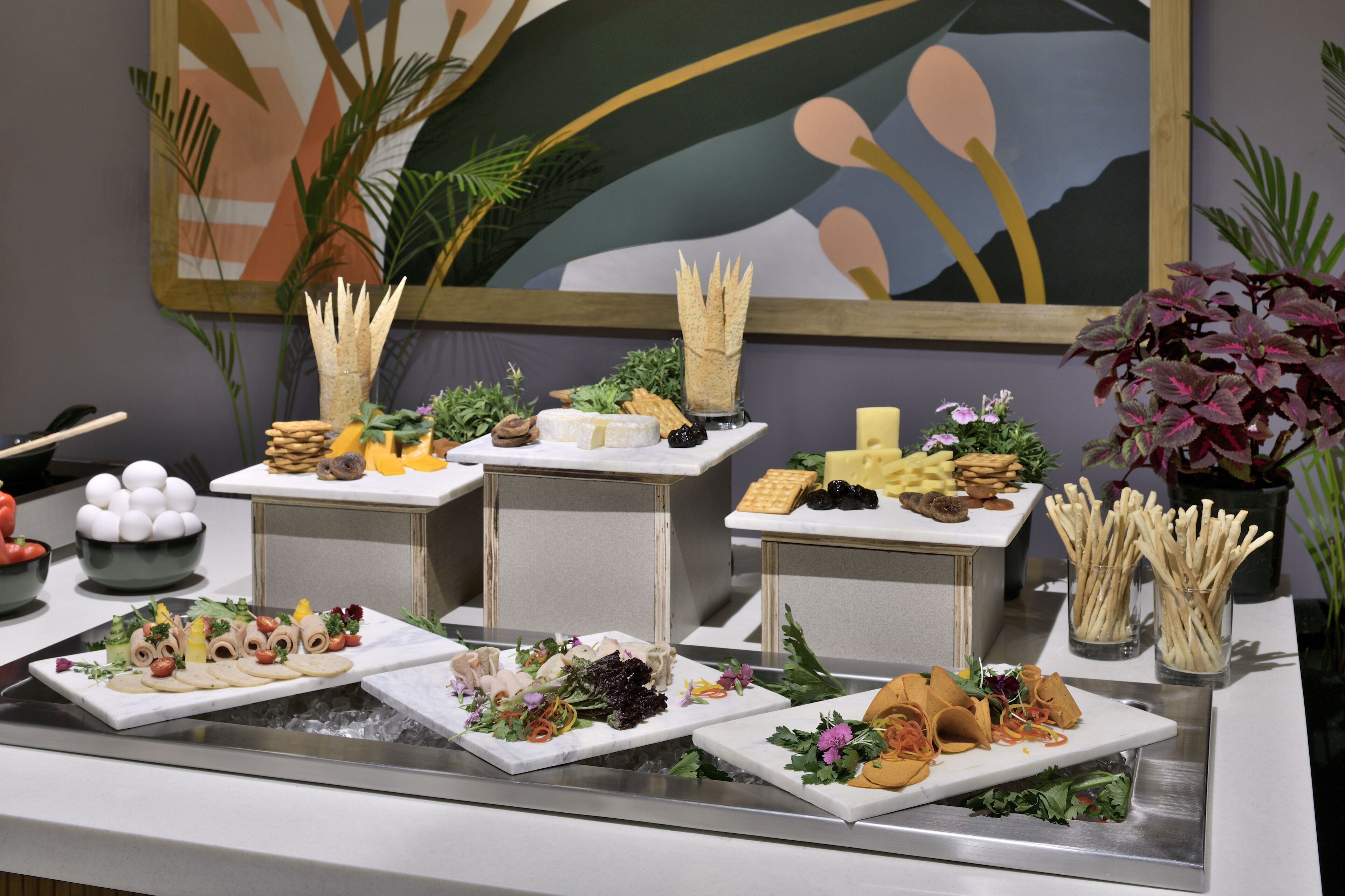 Petit déjeuner buffet servi tous les jours en supplément