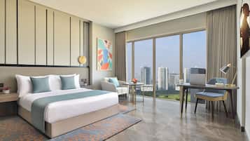 Premium bedding, down duvets, Tempur-Pedic beds, in-room safe