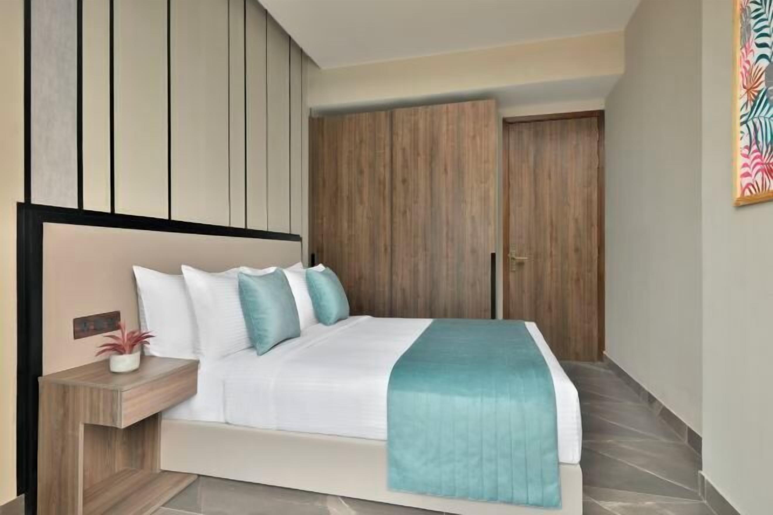 Literie de qualité supérieure, couette en duvet d'oie, minibar