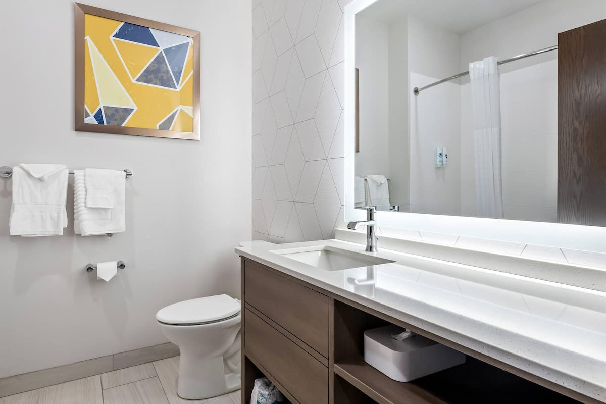 suite, multiple beds, non smoking | desk, laptop workspace, soundproofing, iron/ironing board