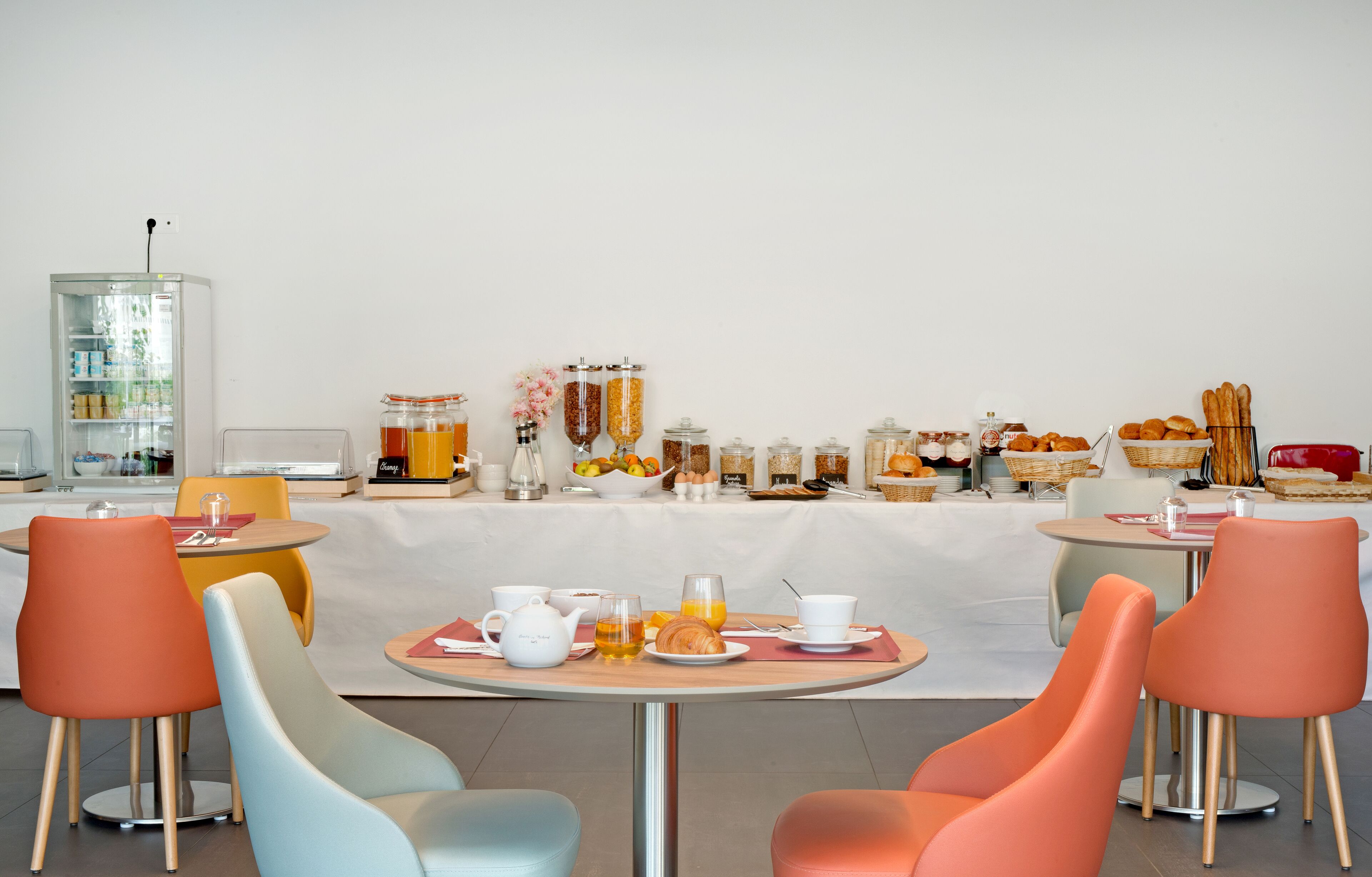 Frokostbuffé hver dag (EUR 18 per person)