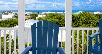 Breathtaking 30A Ocean View ☀️Near Beach | Family Friendly | Coom Pool ☀️ Barbie Bathroom