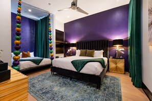 4 habitaciones, tabla de planchar con plancha y wifi gratis 