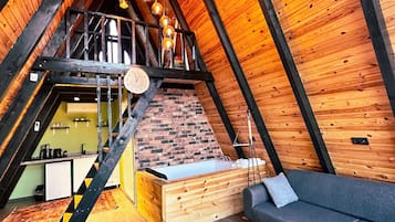Suíte superior | 1 quarto, escrivaninha, quartos à prova de som, Wi-Fi de cortesia