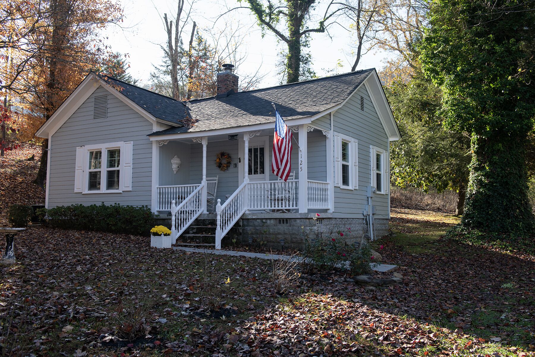 Quaint, charming, lots of character in this 90-year-old cottage in Townsend, TN.