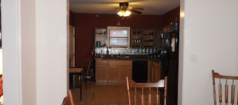 Close to trails! Cozy home base for your snowmobile adventures.