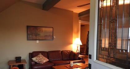 Close to trails! Cozy home base for your snowmobile adventures.