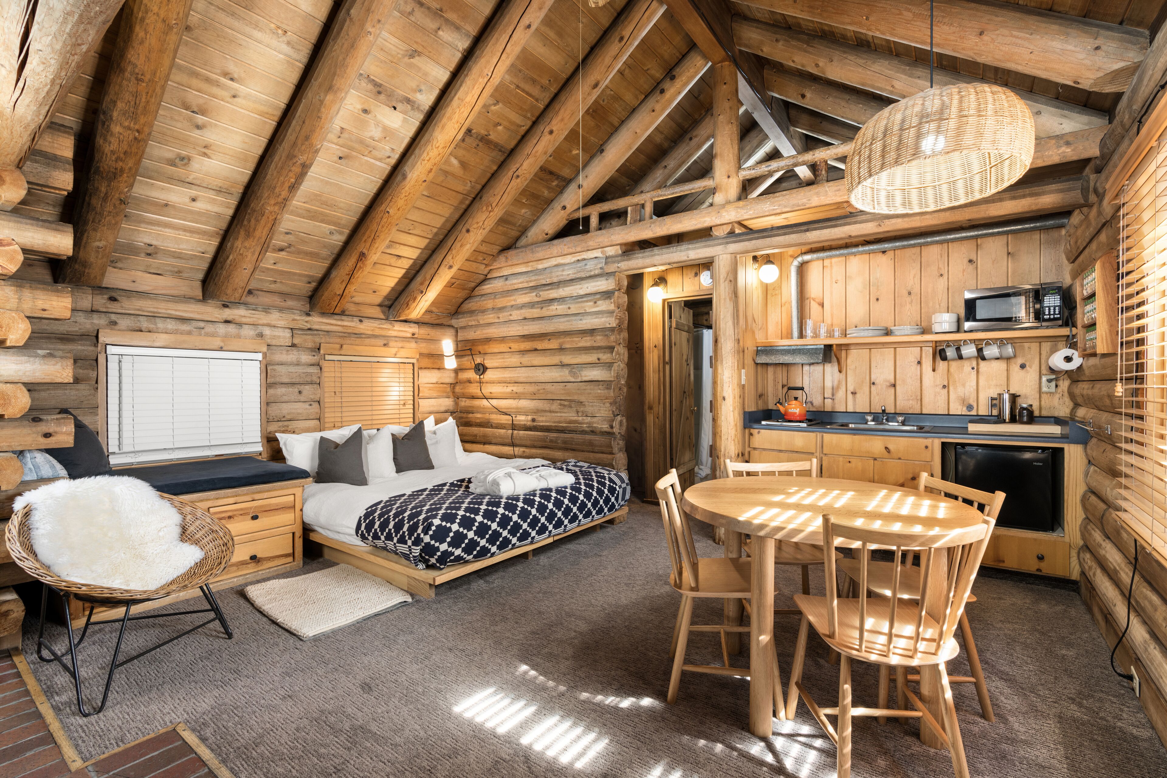 Cabin, Multiple Beds | Frette Italian sheets, premium bedding, down comforters