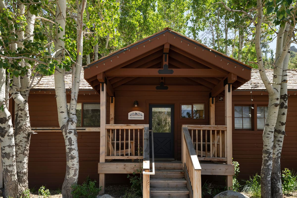 Cabin, nhiều giường, phù hợp cho người khuyết tật, bồn tắm | 1 phòng ngủ, bộ trải giường bằng vải Frette của Ý