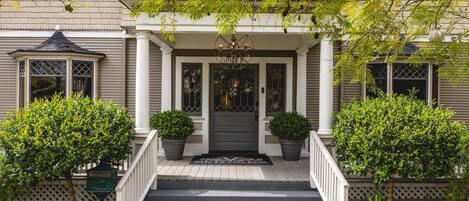 Fassade der Unterkunft