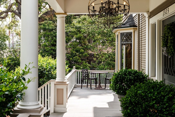 Fachada de la propiedad