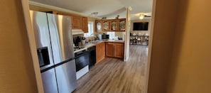 Private kitchen - 3BR & 2BA Home, King, 2.7 mi to Airport (Traverse City)
