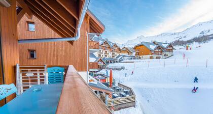 Holiday Apartment "Sfl 1 Couchages" with Balcony, Shared Pool & Wi-Fi