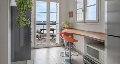 Maison de vacances 'Les Hortensias Baie De La Baule' avec vue sur la mer, terrasse privée et Wi-Fi