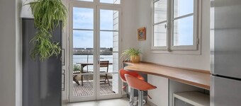 Holiday Home 'Maison De Maître - Baie De La Baule' with Sea View, Private Terrace and Wi-Fi