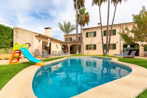 Pool - Villa "Vernissa" with Mountain View, Private Pool & Wi-Fi (Santa Margalida)