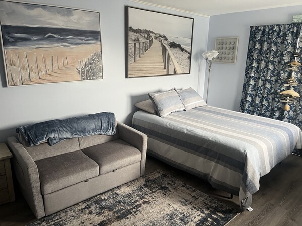 1 chambre, lit parapluie, Wi-Fi gratuit, draps fournis