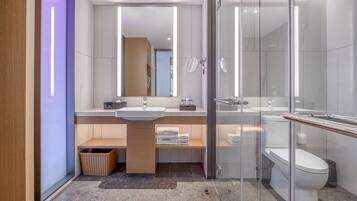Comfort Single Room, 1 Katil Ratu (Queen) | Bilik Mandi | Pancuran mandi, hulu semburan hidrourut
