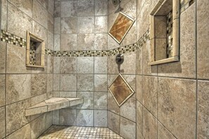 Shower, towels