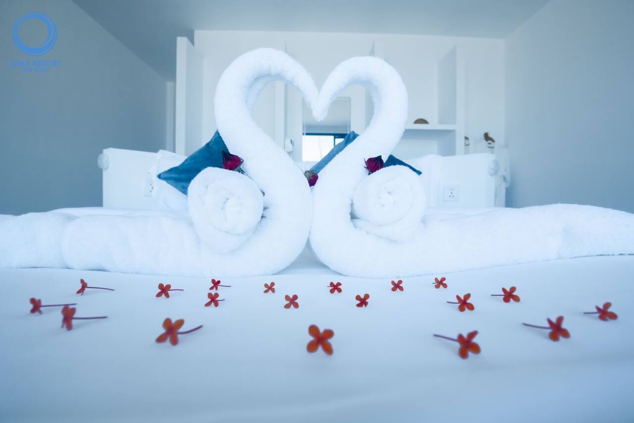 Bungalow, Partial Sea View | 1 bedroom, premium bedding, in-room safe, desk