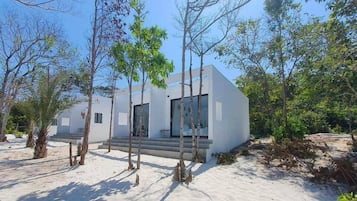 Bungalow Deluxe, quang cảnh vườn | 1 phòng ngủ, bộ đồ giường cao cấp, két bảo mật tại phòng, bàn