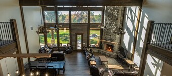 Gorgeous Mountain Lodge on Privately-Owned Lake - Sleeps 30!