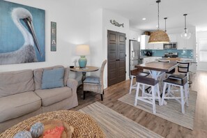 TV - Shellfish Cottage offers gulf views, pool, hot tub, outdoor kitchen! Steps to beach! (Port Saint Joe)