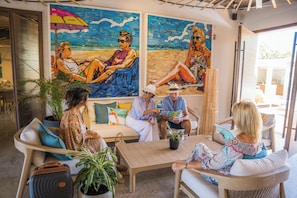 Sitzecke in der Lobby