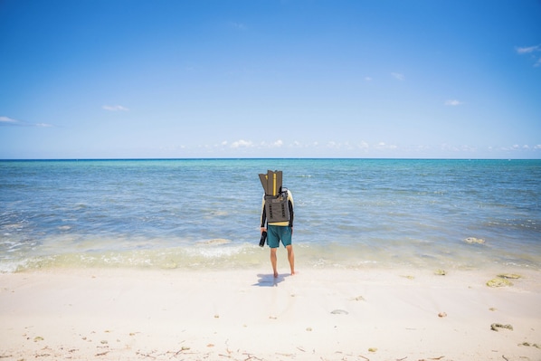 Am Strand, Strandtücher