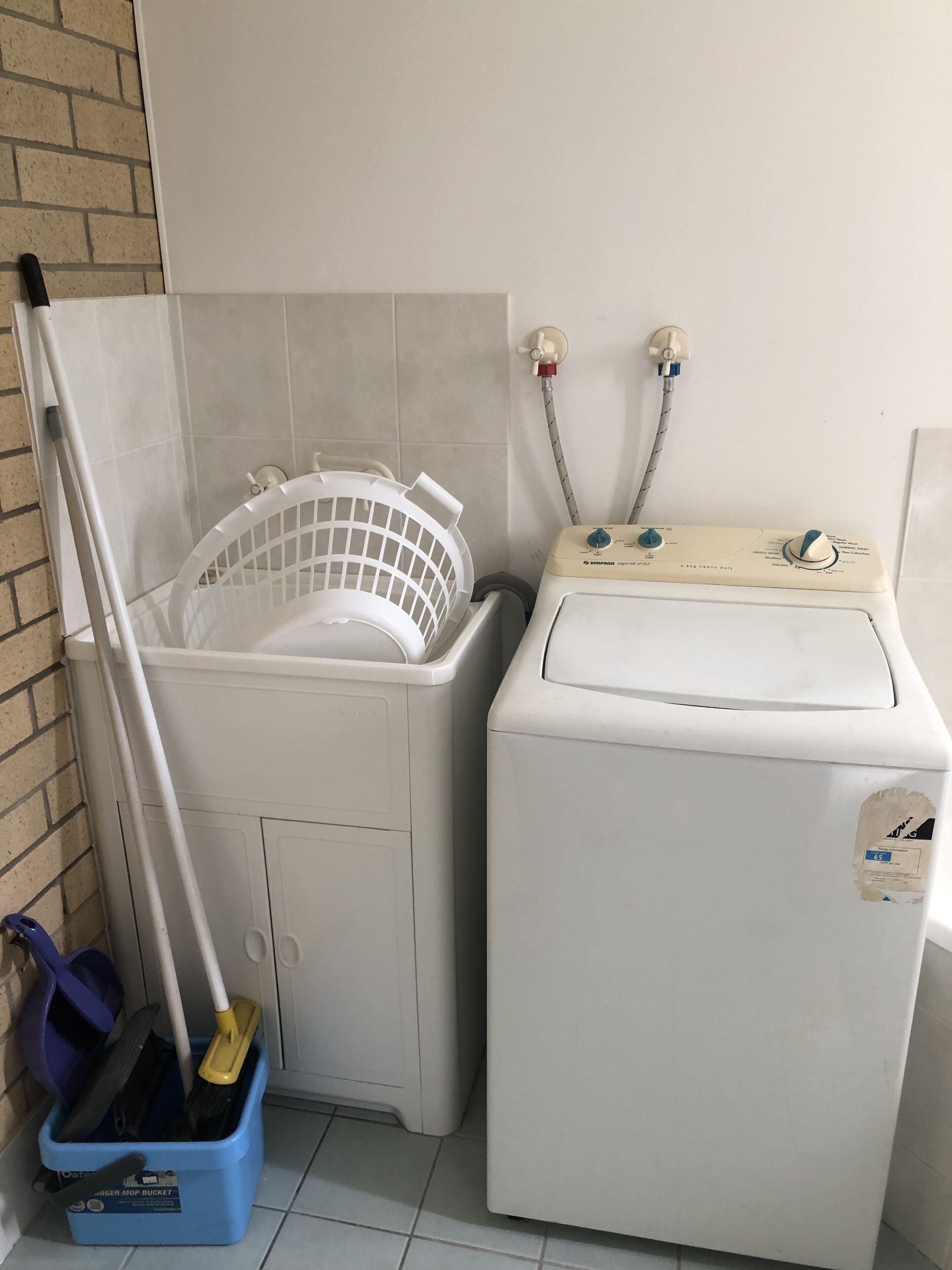 Towels, soap, toilet paper