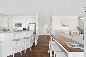 Fridge, microwave, oven, stovetop - Better Together at Ocean Isle Beach with private heated pool, great views and access (Ocean Isle Beach)