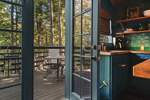 Dining - Black Mountain by Freewyld | Romantic Studio Cabin + Hot Tub (Idyllwild-Pine Cove)