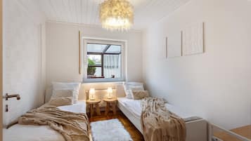 2 Schlafzimmer, Bügeleisen/Bügelbrett, kostenloses WLAN, Bettwäsche