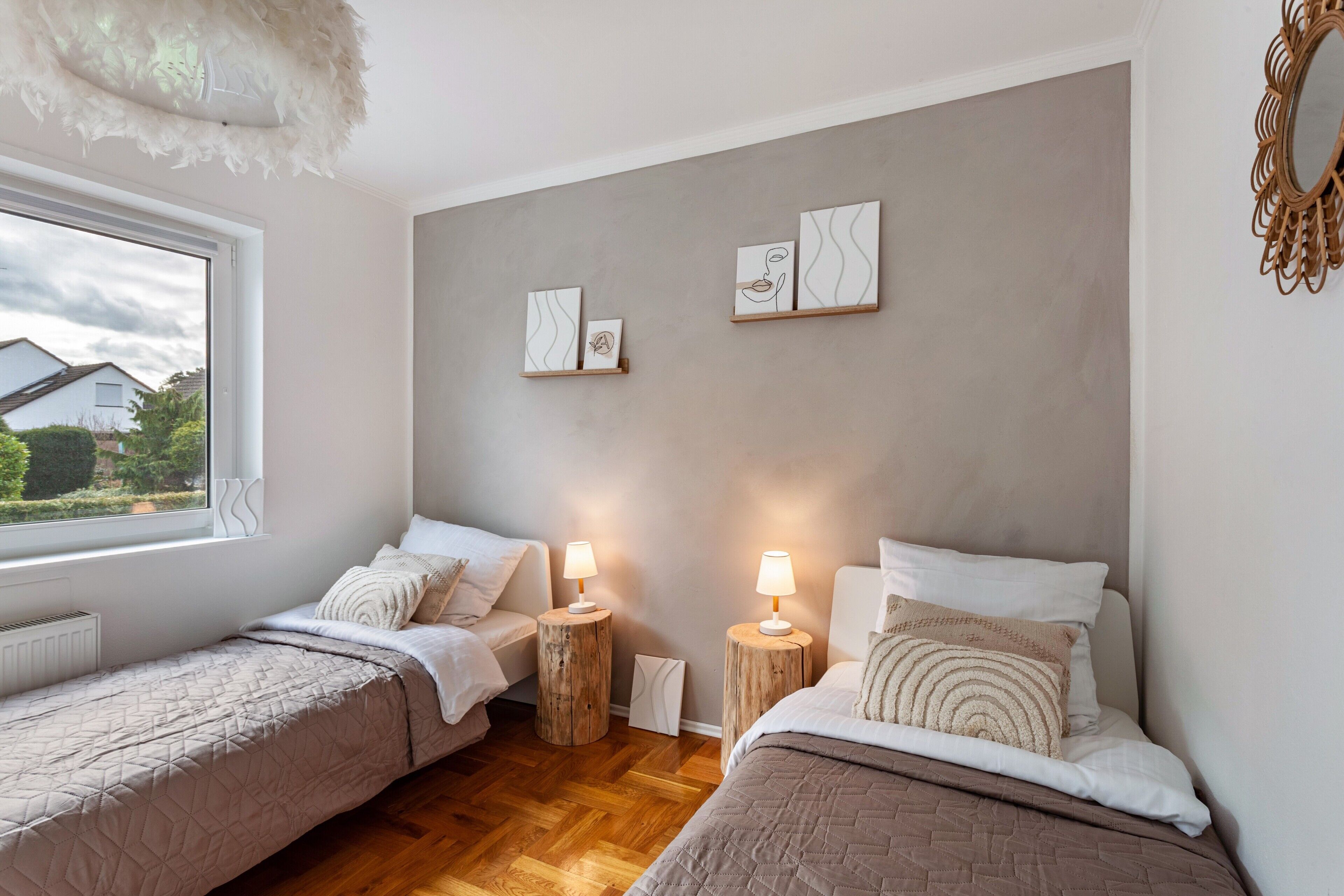 2 Schlafzimmer, Bügeleisen/Bügelbrett, kostenloses WLAN, Bettwäsche