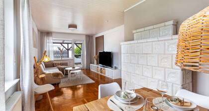 Schöne Ferienwohnung 'Scandinavian' mit privater Terrasse und WLAN