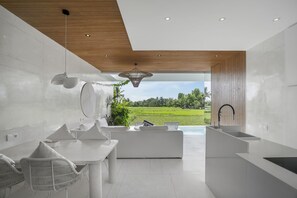 Villa Deluxe, 1 chambre, piscine privée | Cuisine privée