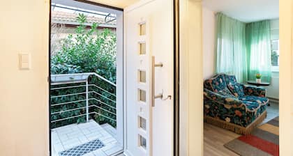 Maison de vacances 'Haus Am Bach' avec terrasse privée et balcon