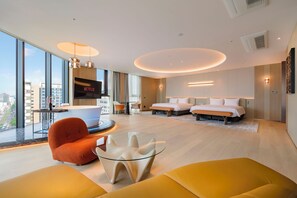 Panoramic Twin Room | Down duvets, in-room safe, soundproofing, free WiFi - JeJu Bolton Hotel (Jeju City)