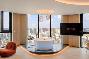 Couette en duvet d'oie, coffres-forts dans les chambres