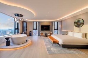 Couette en duvet d'oie, coffres-forts dans les chambres