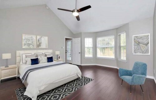 Enjoy a nice home with a beautiful garden.  