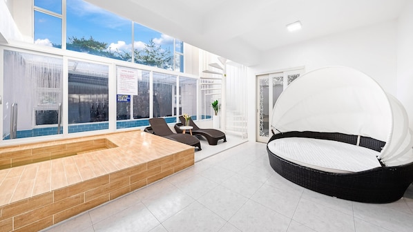 Basic-herbergi - 2 svefnherbergi (Pool2) | 1 svefnherbergi, ókeypis þráðlaus nettenging