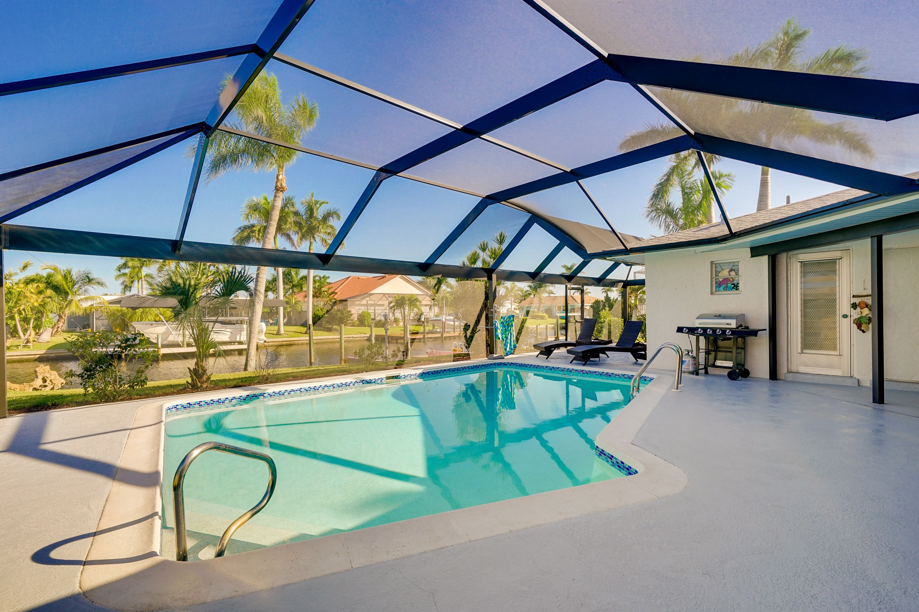 Waterfront Cape Coral Home w/ Private Pool!