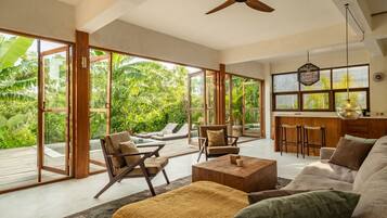 Vila, 1 kamar tidur | Ruang keluarga